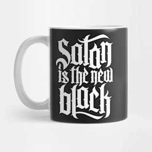 Satan is the new black No.4 (white) Mug